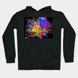 Falling Leaves Tree Hoodie